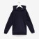 Sweatshirt for a boy, dark blue color, height 140 cm