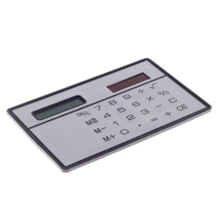 Calculator flat, 8-bit, silver case-2