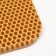 Animal rug EVA, cellular, 27 x 34 cm, beige