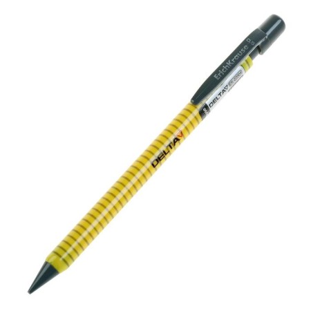 Mechanical pencil Erichkrause "Delta", NV, Grifel D = 0.5 mm, three -sided, in the box, mix-13