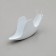 A spiral stand from mosquitoes, for incense, metal, white, "snail"