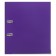 A4, 50 mm registrar, calligrata, PVC, embossing "Len", metal edging, pocket for a spine, assembled, purple, mix