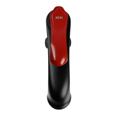 Zein Z3802 shell mixer, single -leaf, pour height 11 cm, 35 mm cartridge, black-1