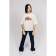 Female T -shirt, size 46, milk color