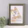 Photo frame Plastic "Babylon" 21x30 cm, olive