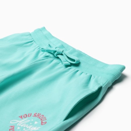 Шорты для девочки А.101278, цвет ментол, рост 116-1
