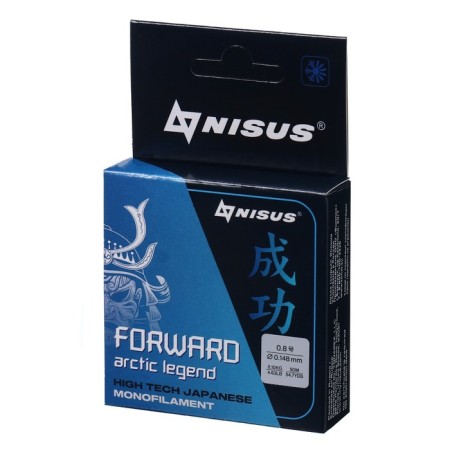 Nisus Forward Arctic Legend, diameter 0.148 mm, test 2.1 kg, 50 m, Nylon Transparent-1