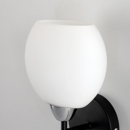 Sconces Citilux "Florida" CL148315, 15x23.5 cm, 1x60W, E14, Black Color Black-9