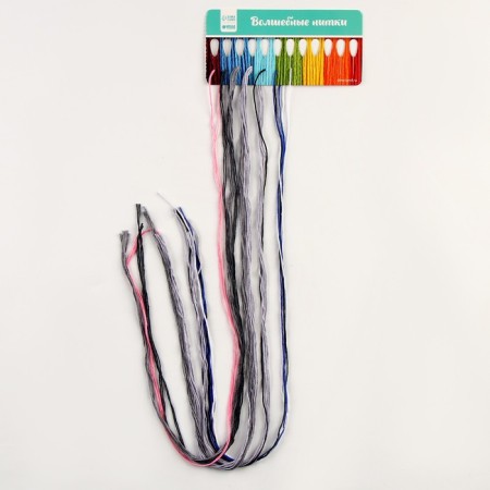 Cross -stitching on the plastic canvas of “raccoon”, a set for creativity-3
