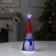 LED figure "Christmas tree with a snowman" 7.5 × 21 × 7.5 cm, plastic, batteries CR2032x1, glow of multi
