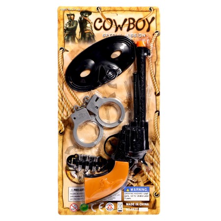 Set of cowboy "Wild West", 4 subjects-9