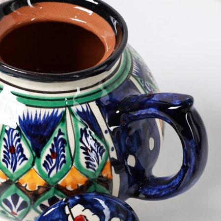 Rishtan ceramics "Patterns", 1000 ml, blue-7