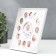 Photo frame plastic in 13 photos 4x3, 9x7 cm "My first year" White 20x25.5 cm