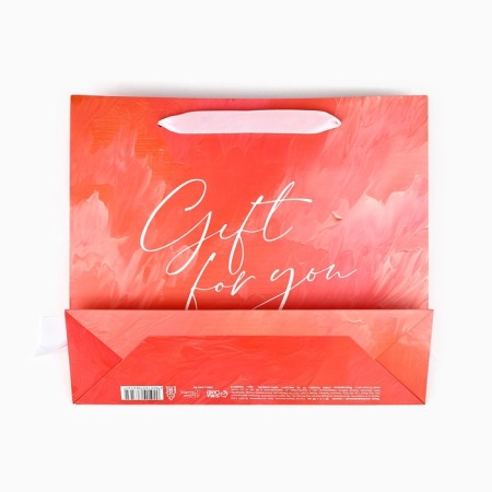 Laminated packet with a ribbon "with love", m 30 × 9 × 26 cm-4