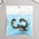 Metal hook "Plant branch" of bronze 4,1x2.4x2.5 cm