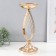 Summary Metal for 1 candle d = 15 cm "graph" gold 15x15x39.5 cm
