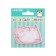 Block with a sticky edge of 70 x 50 mm, Devente Lying Animals, 20 sheets, offset, mix