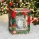 New Year's ball "Clock" 8 cm