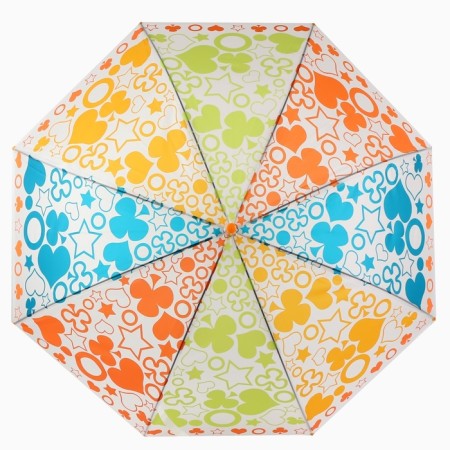Umbrella - a semiautomatic “mood” cane, 8 knitting needles, r = 45 cm, mix color-10