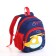 Baby backpack on lightning, blue color