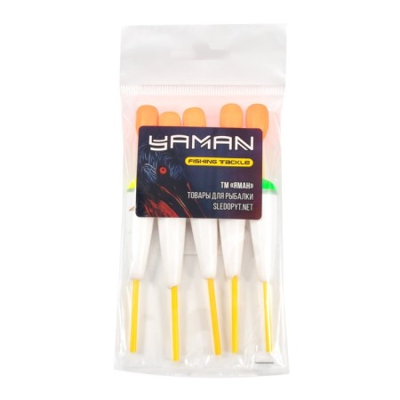 Flot Yaman "cone" through with a bobber, foam, 2.7 g, color mixt. 5 pcs.-3