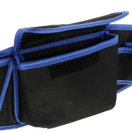 Tundra tool bag on the belt, 3 loops, a pocket for equipment, a drill holder-7