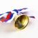 Pen and bell for graduation "gift to a graduate", set of 2 items