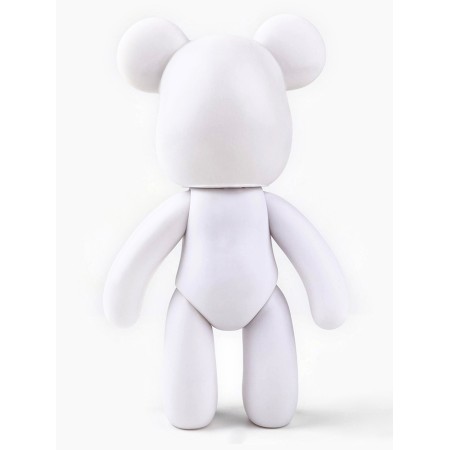 Diamond mosaic on a figure with a complete filling "Bear", a blue sky with clouds-5
