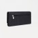 Women's wallet on a magnet, black color
