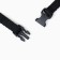 Plastic muzzle No. 1, OM 17 cm, DN 5 cm, Osh 34-42 cm, pet weight 3 kg