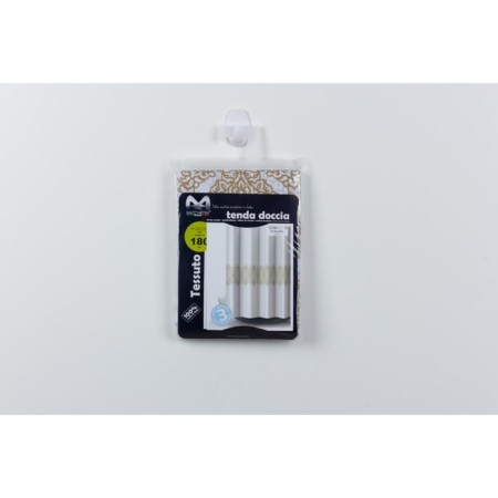 Sintra bathroom curtains, 180 x 200 cm, beige color-6