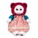 Soft toy "Lee in a hat with ears and sundress", 24 cm