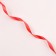 Plastic tape "Basic", 1.2cm x 45m, red