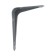 Bracket, 100x75x0.8 mm, metal, chromium color, 1 pc.