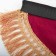 Lambraquen windshield with SkyWay curtains 180cm/60x60 cm, "Russia", burgundy