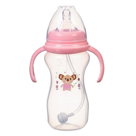 Finding bottle, shg Ø50mm, 300 ml, +6 months, pink color-2