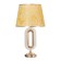 Table lamp "Reta" 1x40W E27+backlight, gold 29x29x51cm