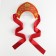 Kokoshnik "flowers on red", paper