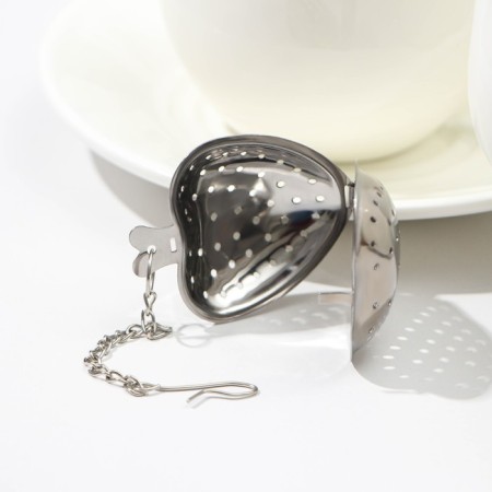Sieve for tea "Heart", 5 cm-1