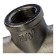 The STOUT SFT -0020-000038, 3/8 ", internal/internal thread, nickelled brass
