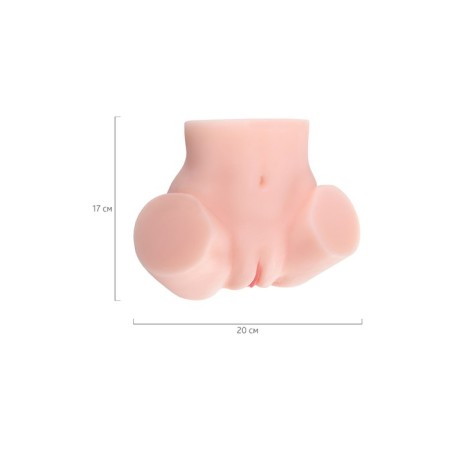Masturbator Realistic Toyfa Juicy Pussy Adele, TPE, Flevoy color-2