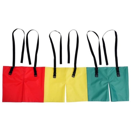 Relay shorts for three, three pants with straps, children's, Mix colors-4