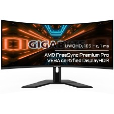 Монитор Gigabyte 34" G34WQC A черный VA LED 1ms 21:9 HDMI M/M матовая HAS 350cd 178гр/178гр   100463