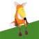 Soft toy "Fox Push", 32 cm