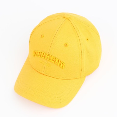 Women's cap widekend, yellow color, rr 56-2