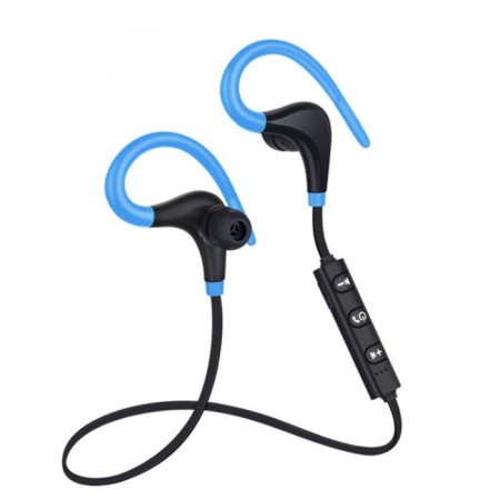 Luazon VBT headphones 1.12, wireless, vacuum, BT 4.1, 80 mAh, black and blue-1
