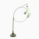 Toy tearing for cats on a suction cup with a pen "Kitik", Green, 94 cm
