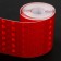 The reflective tape Torso, self -adhesive, red, 5 cm x 3 m