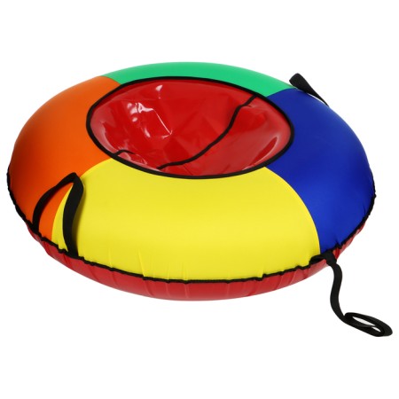 Winter Star tubing-vatter, Czech diameter 100 cm, red/yellow color-7