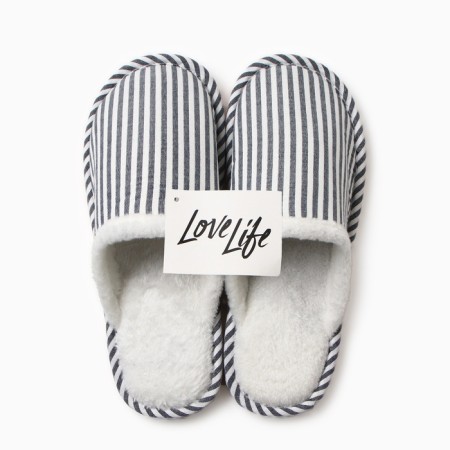 Male slippers, size 42-43, blue color-3